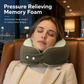 ⏳Time-Limited Special⏰U-Shaped Memory Foam Travel Neck Pillow – Cooling Ice Silk Cover, Magnetic Buckle & 360° Ergonomic Neck Support for Maximum Comfort on Planes, Trains and at the Office ✨🛫