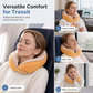 ⏳Time-Limited Special⏰U-Shaped Memory Foam Travel Neck Pillow – Cooling Ice Silk Cover, Magnetic Buckle & 360° Ergonomic Neck Support for Maximum Comfort on Planes, Trains and at the Office ✨🛫