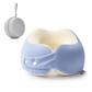 ⏳Time-Limited Special⏰U-Shaped Memory Foam Travel Neck Pillow – Cooling Ice Silk Cover, Magnetic Buckle & 360° Ergonomic Neck Support for Maximum Comfort on Planes, Trains and at the Office ✨🛫