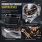 ⏳Time-Limited Special⏰Men's Sport Quartz Watch – Mechanical Style Luminous Hands, Date Calendar & Water Resistance, Stylish Wristwatch for Daily, Gym & Outdoor Wear ⌚