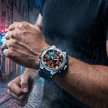 ⏳Time-Limited Special⏰Men's Luminous Waterproof Sports Watch – Rugged, Practical & Stylish 🌙