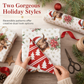 🎁2026 New Arrivals 50% OFF💥Reversible Christmas Highland Cow Gift Wrapping Paper Roll – Thick Tear‑Resistant Craft Paper, 2 Festive Designs in 1 Roll (43cm×5m) 🎄🎁
