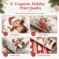 🎁2026 New Arrivals 50% OFF💥Reversible Christmas Highland Cow Gift Wrapping Paper Roll – Thick Tear‑Resistant Craft Paper, 2 Festive Designs in 1 Roll (43cm×5m) 🎄🎁
