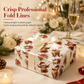 🎁2026 New Arrivals 50% OFF💥Reversible Christmas Highland Cow Gift Wrapping Paper Roll – Thick Tear‑Resistant Craft Paper, 2 Festive Designs in 1 Roll (43cm×5m) 🎄🎁
