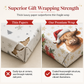 🎁2026 New Arrivals 50% OFF💥Reversible Christmas Highland Cow Gift Wrapping Paper Roll – Thick Tear‑Resistant Craft Paper, 2 Festive Designs in 1 Roll (43cm×5m) 🎄🎁