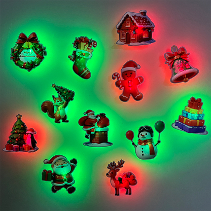 🎁2026 New Arrivals 50% OFF💥LED Christmas Light-Up Wall Decals