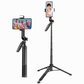 ⏳Time-Limited Special⏰Extendable Selfie Stick Tripod with Bluetooth Remote Control and Handheld Phone Gimbal Stabilizer for Live Streaming and Photography