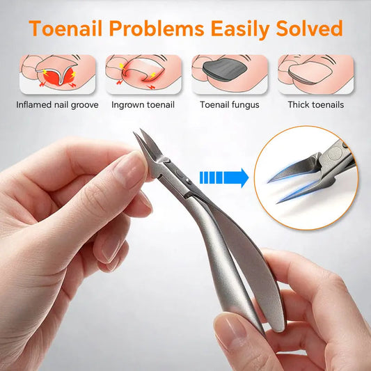 ⏳Time-Limited Special⏰Stainless Steel Ingrown Toenail Clipper Set – Precise, Sturdy, Portable ✨