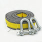 ⏳Time-Limited Special⏰8 Ton Tow Rope – Heavy-Duty Strap, Forged U-Shackles, Reflective Strip ✨