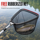 ⏳Time-Limited Special⏰Aluminum Alloy Telescopic Folding Triangular Fishing Landing Net Floating Reinforced Hand Net for Lure Fishing