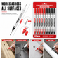 🎁2026 New Arrivals 50% OFF💥10-Pack Dual Long Head Permanent Marker Pens Waterproof Oil-Based Deep Hole Scribing Markers for Woodworking