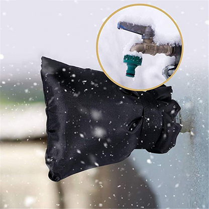 ⏳Time-Limited Special⏰Outdoor Waterproof Faucet Covers with Reflective Strips🚰❄️