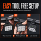 ⏳Time-Limited Special⏰Bright Bicycle Light Front Headlight and Rear Taillight for Mountain Bike Night Riding Safety Warning Cycling Accessories