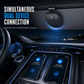 ⏳Time-Limited Special⏰SP11 Car Sun Visor Bluetooth Hands Free Speakerphone with Vibration Activated Auto Power On A2DP Support and Caller ID Voice Prompt