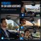 ⏳Time-Limited Special⏰SP11 Car Sun Visor Bluetooth Hands Free Speakerphone with Vibration Activated Auto Power On A2DP Support and Caller ID Voice Prompt