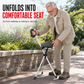 🚶 LIMITED-TIME 40% OFF! ✨ Portable Folding Cane Chair – Dual Walking & Seat, Anti-Slip, Lightweight 🪑