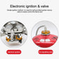 ⏳Time-Limited Special⏰Camping Gas Burner – 5800W, Piezo Ignition, Windproof 🔥