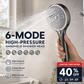 ⏳Time-Limited Special⏰6-Mode High-Pressure Handheld Shower Head